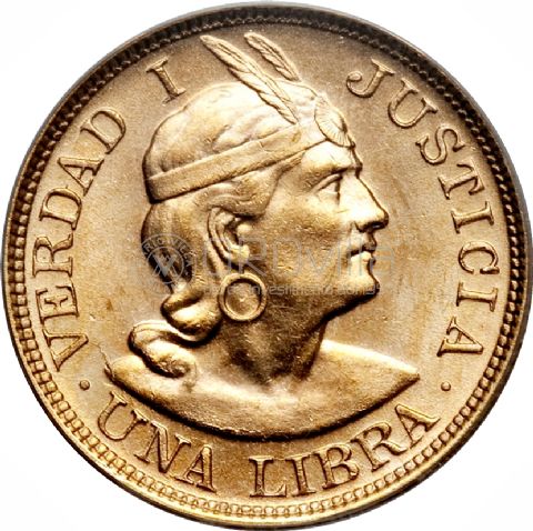 1 Libra Peru' 1898-1969
